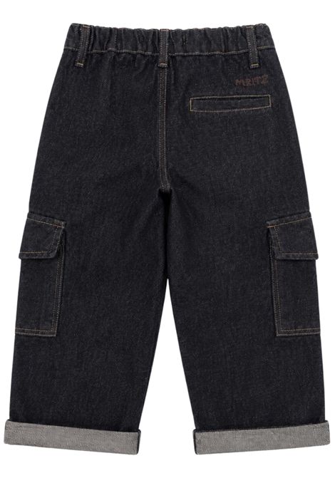 Jeans bambino nero in cotone Manuel Ritz | 4556NERO